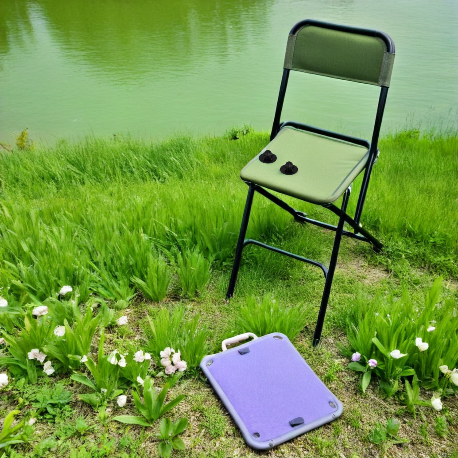 Outdoor Camping Chairs Folding - 8Pcs Folding Chair Leg Replacement Caps