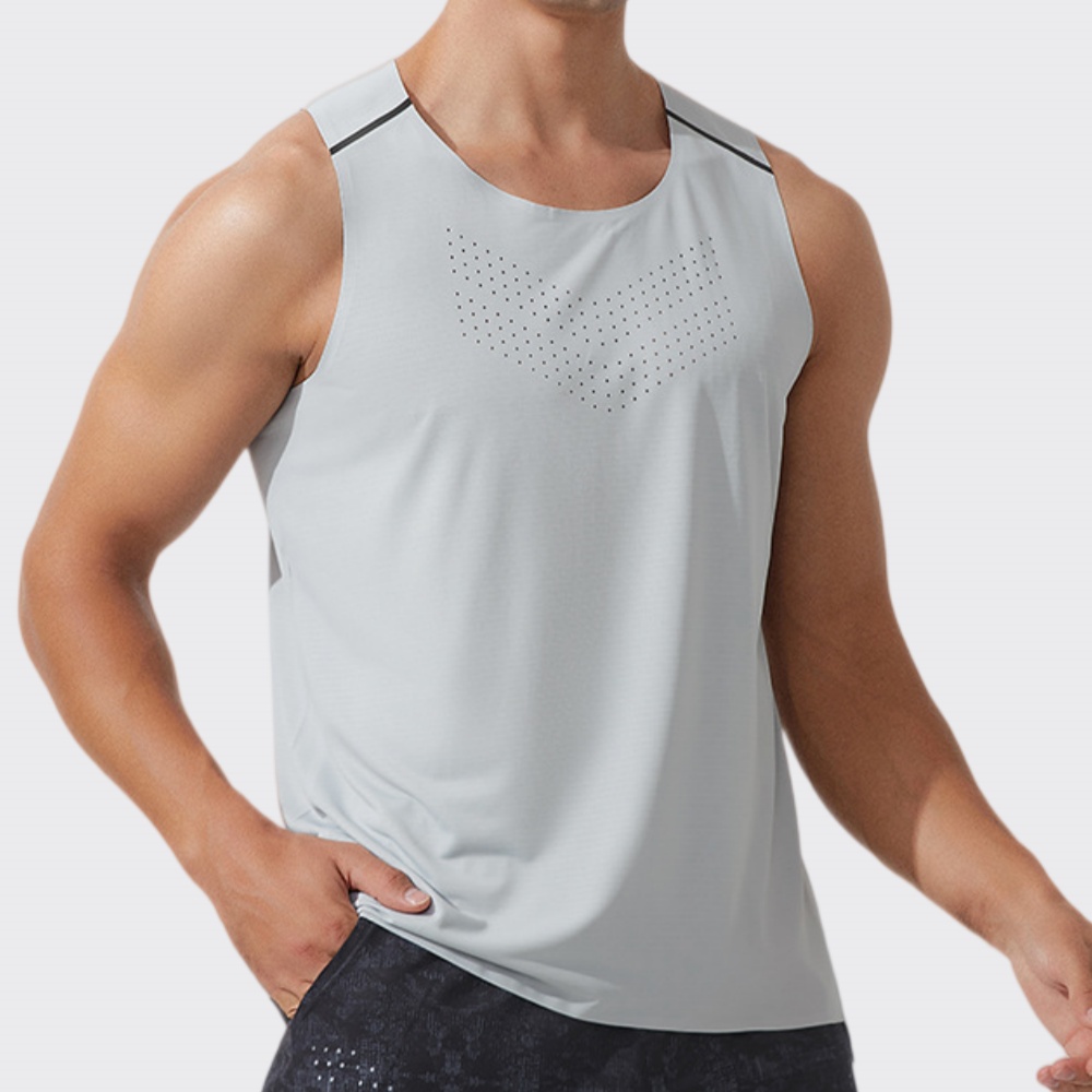Outdoor Camping Outfit - Men Gym Vest Quick Dry Running