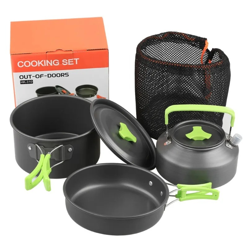 Outdoor Camping Dining Set - Camping Cooking Set, Outdoor Kitchenware Set,
