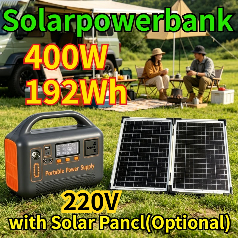 Outdoor Camping Outfit - New 400W Portable Power Station 220V