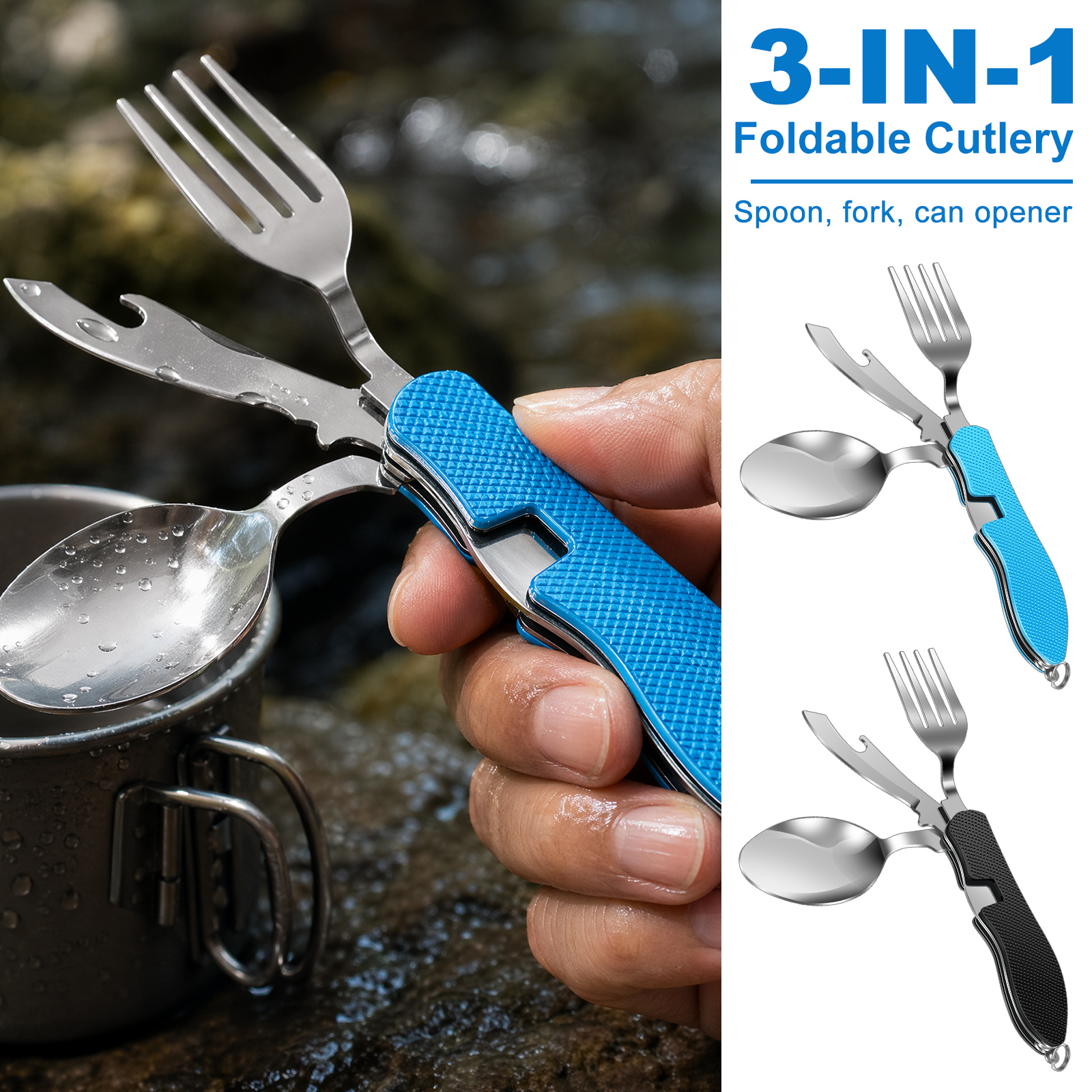 Multifunction 3 in 1 Camping U - Outdoor Camping Dining Set avis et prix