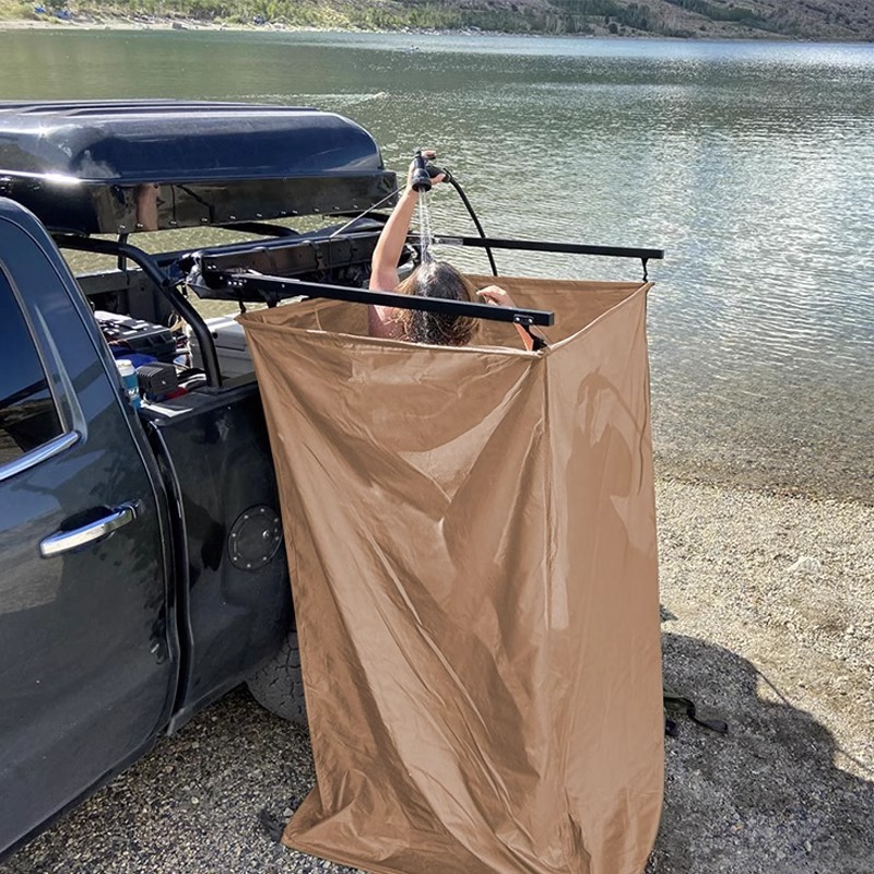 Outdoor Shower Tent Car Side B - Outdoor Camping Toilet Tent avis et prix