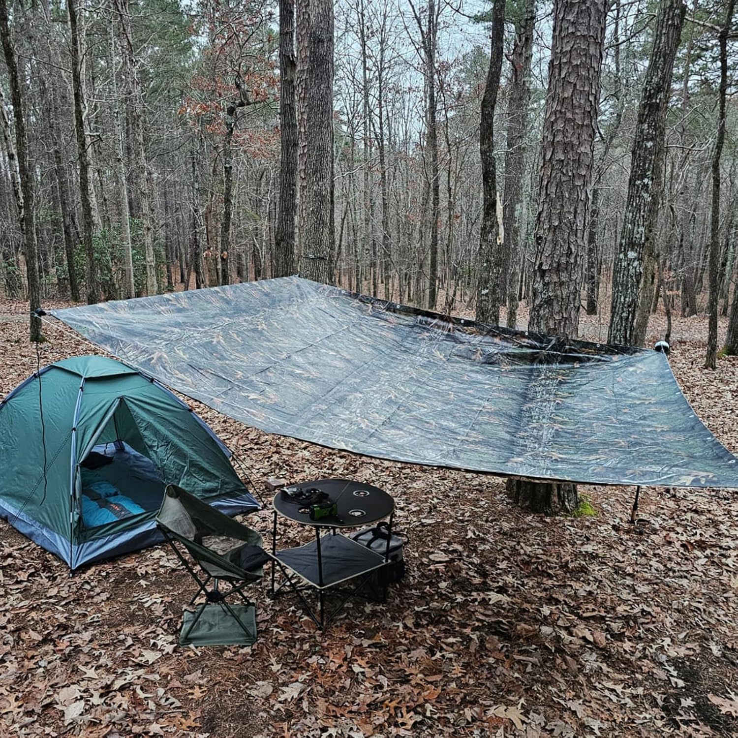 Heavy Duty 9 Mil Tarp Cover Wa - Outdoor Camping Tent Waterproof avis et prix
