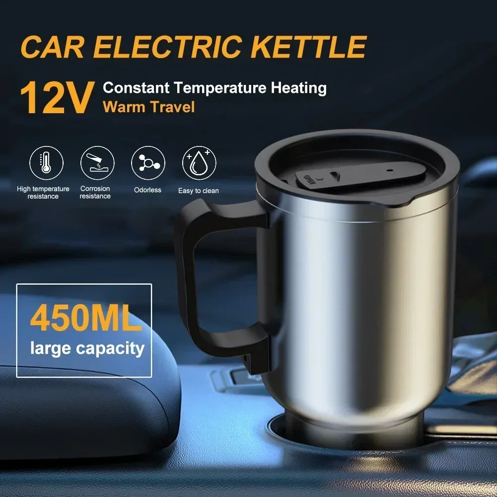 Electric Heating Car Kettle 12 - Outdoor Camping Kettle avis et prix