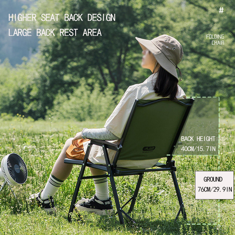 BISINNA Outdoor Folding Campin - Outdoor Camping Chairs Folding avis et prix