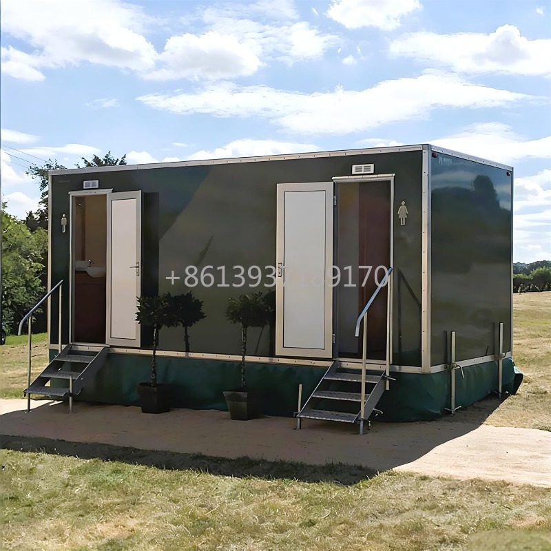 Mobile Toilet Trailer with Bas - Portable Camp Toilet avis et prix