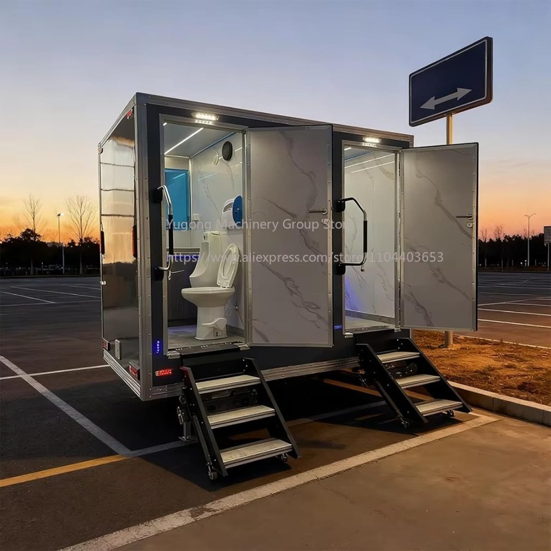 Portable Restroom Trailer Luxu - Portable Camp Toilet avis et prix