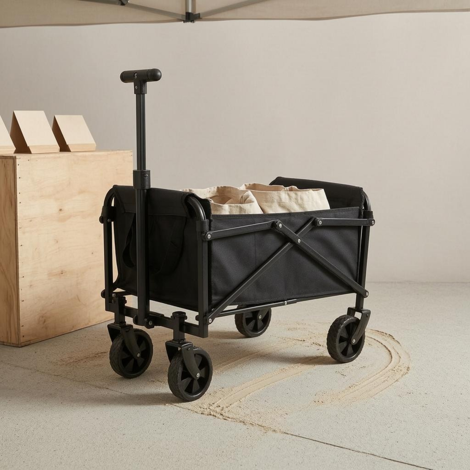 Foldable Camping Wagon Adjusta - Jinli Outdoor Camping avis et prix