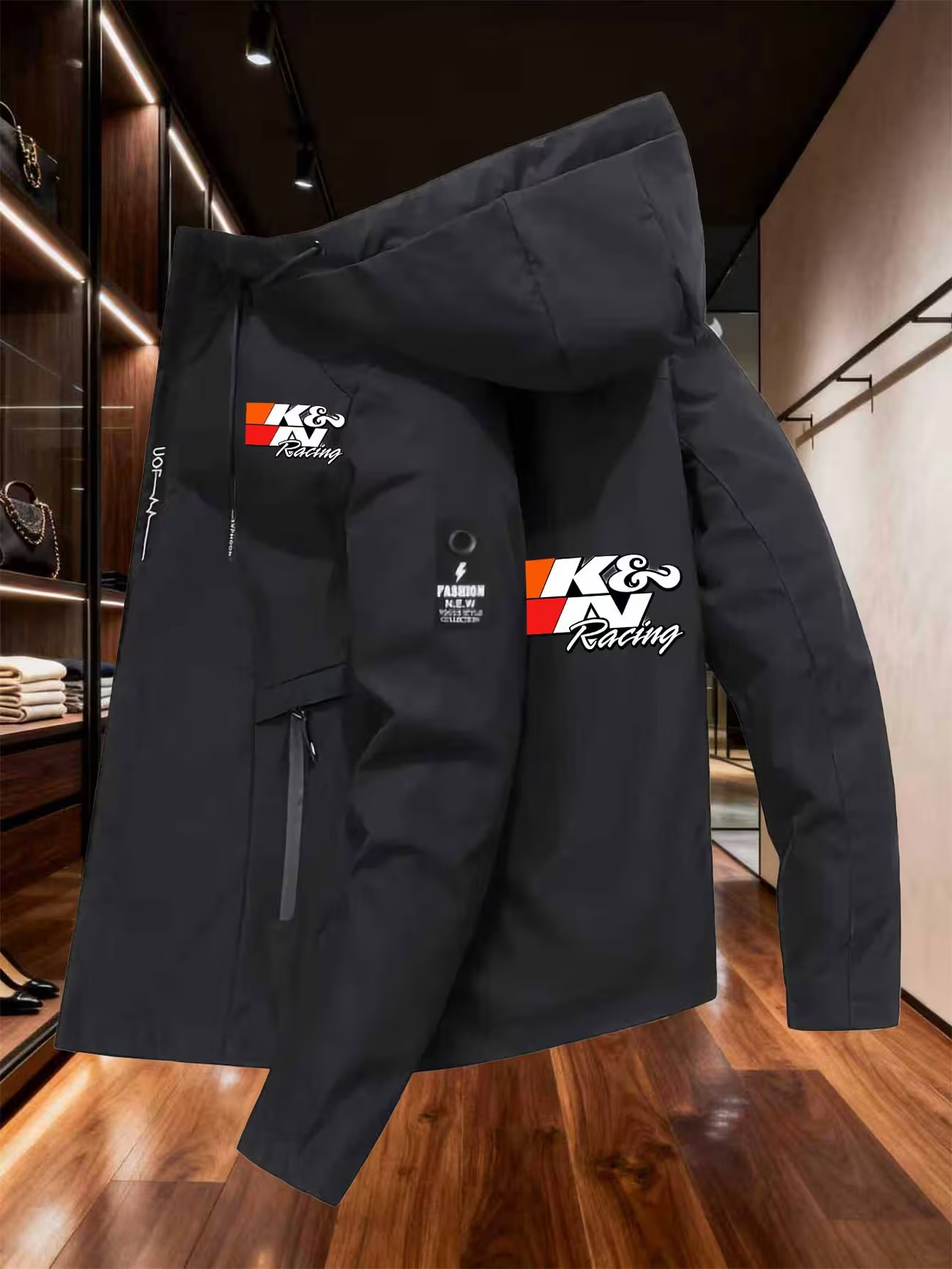 26 Men's Zip Hooded Jacket Wat - Outdoor Camping Jacket avis et prix