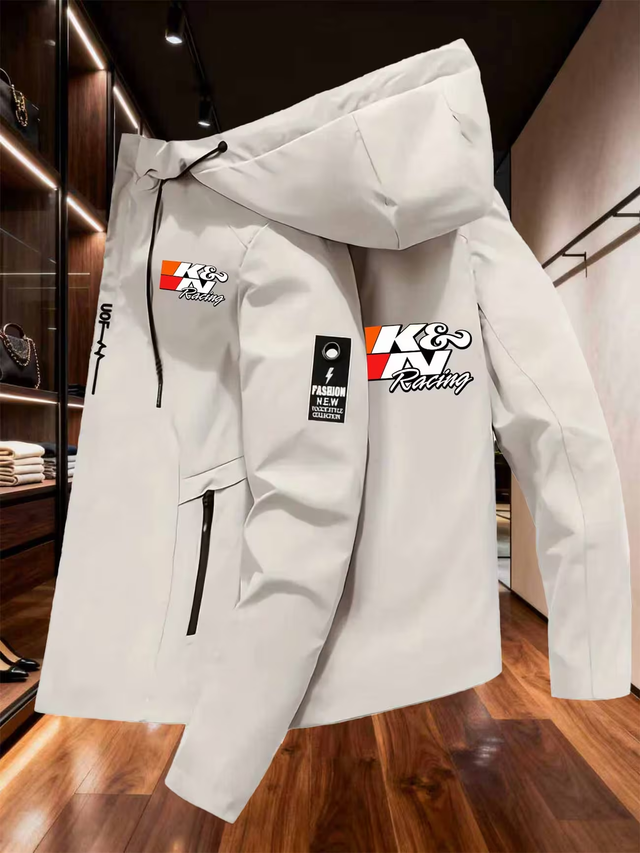 26 Men's Zip Hooded Jacket Wat - Outdoor Camping Jacket avis et prix