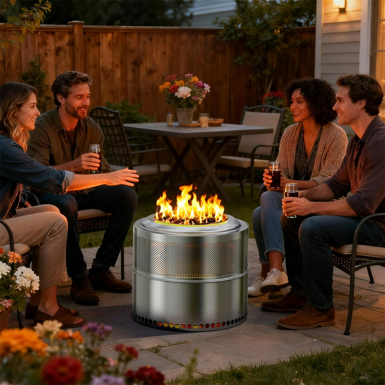 50 CM Smokeless Camping Fire P - Outdoor Camping Burner avis et prix