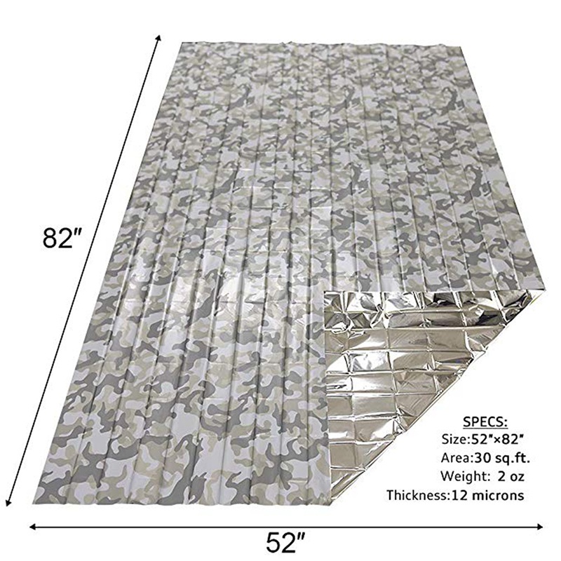 1pcs Emergency Thermal Blanket - Outdoor Camping Carpet avis et prix