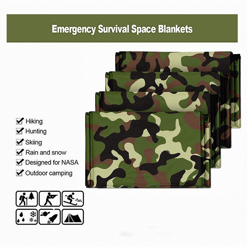 1pcs Emergency Thermal Blanket - Outdoor Camping Carpet avis et prix