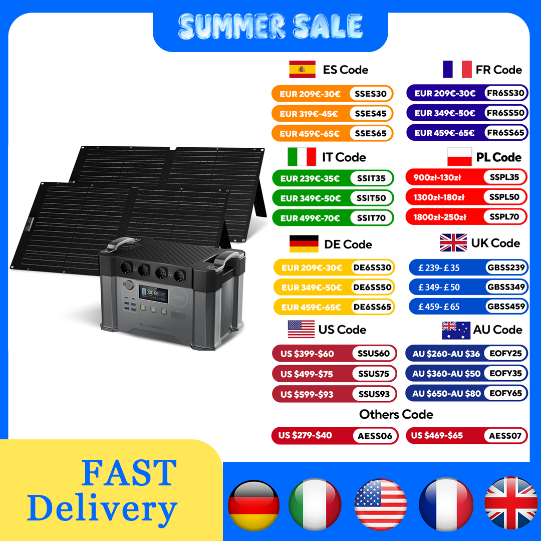ALLPOWERS S2000 Pro Outdoor Ge - Outdoor Camping Outfit avis et prix