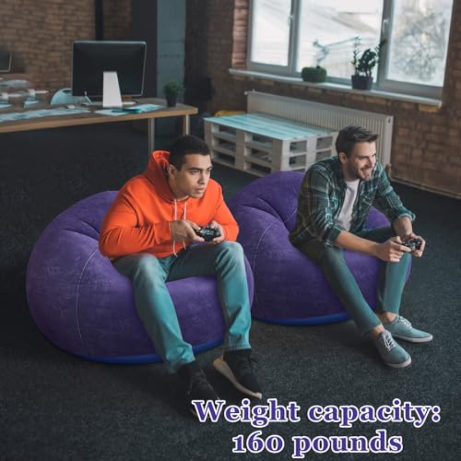 Inflatable Bean Bag Chairs Out - Outdoor Camping Chairs Folding avis et prix