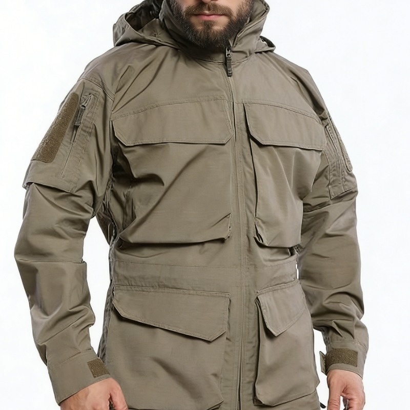 Men's Tactical Jacket Loose Ca - Outdoor Camping Jacket avis et prix