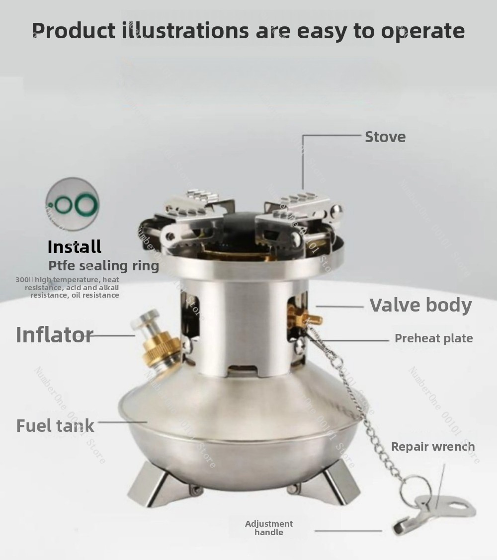 Outdoor maintenance-free porta - Outdoor Camping Burner avis et prix
