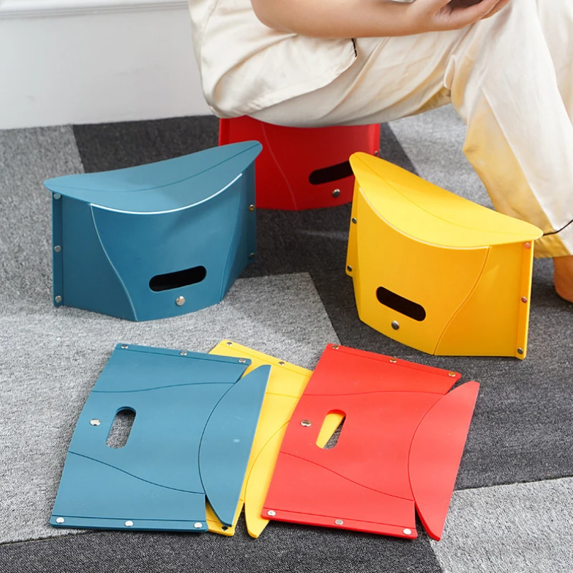 Plastic Portable Folding Stool - Outdoor Camping Chairs Folding avis et prix