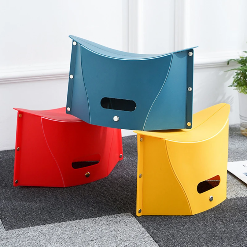 Plastic Portable Folding Stool - Outdoor Camping Chairs Folding avis et prix