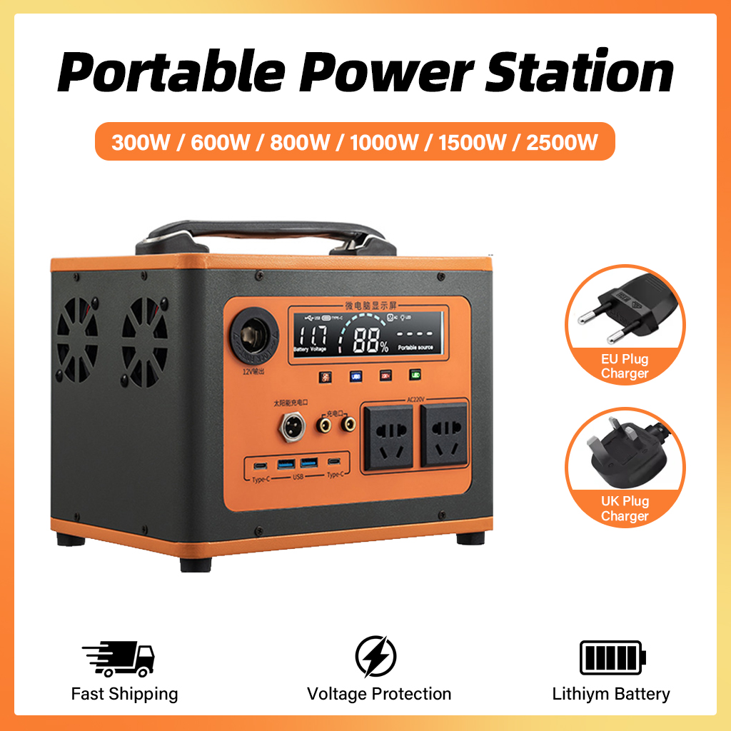 Portable Power Station 300/600 - Outdoor Camping Outfit avis et prix