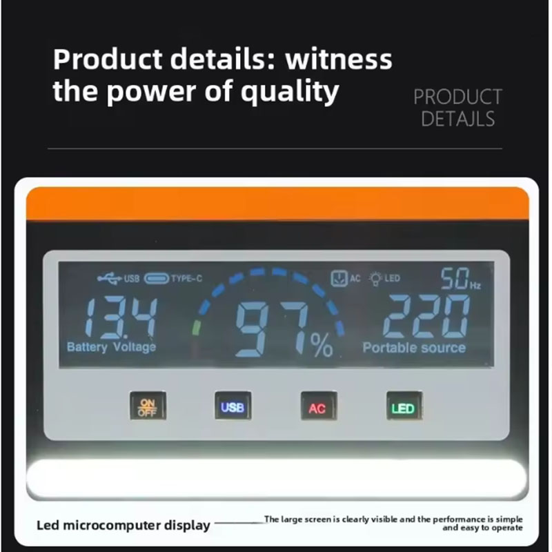 Original 220V 40AH Portable Po - Outdoor Camping Outfit avis et prix