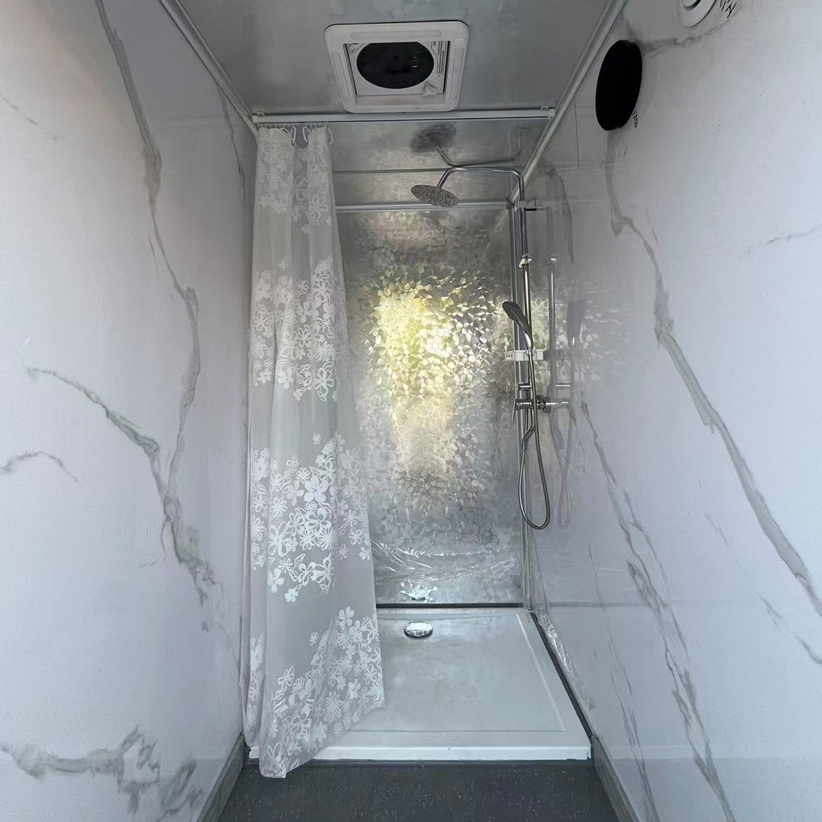 Portable Steel Mobile Bathroom - Outdoor Camping Venues avis et prix