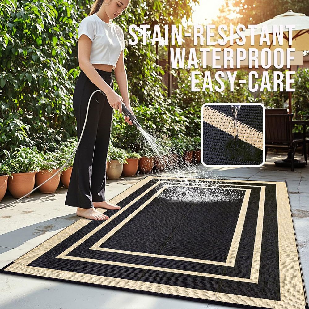 Reversible Waterproof 8x10 Out - Outdoor Camping Rugs 8X10 avis et prix