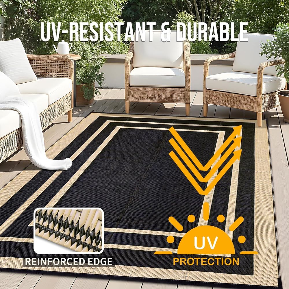 Reversible Waterproof 8x10 Out - Outdoor Camping Rugs 8X10 avis et prix