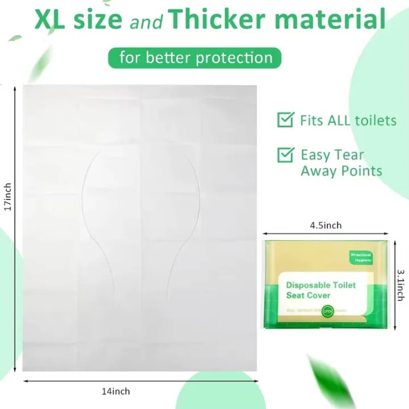 10-120PCS Disposable Toilet Se - Portable Camp Toilet avis et prix