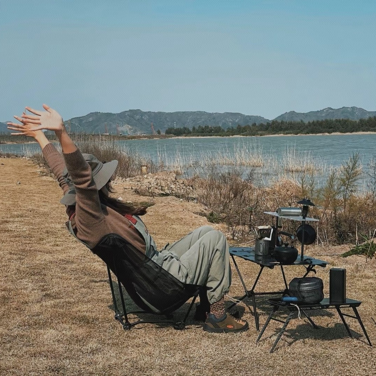 Portable Off Ground Folding Mo - Outdoor Camping Chairs Folding avis et prix