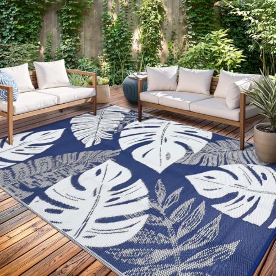 Outdoor Patio Rug 8x10, Waterp - Outdoor Camping Rugs 8X10 avis et prix