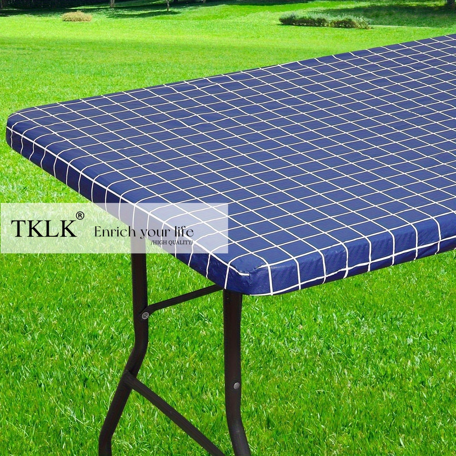 Rectangle Table Cloth, Elastic - Camp Table Folding avis et prix