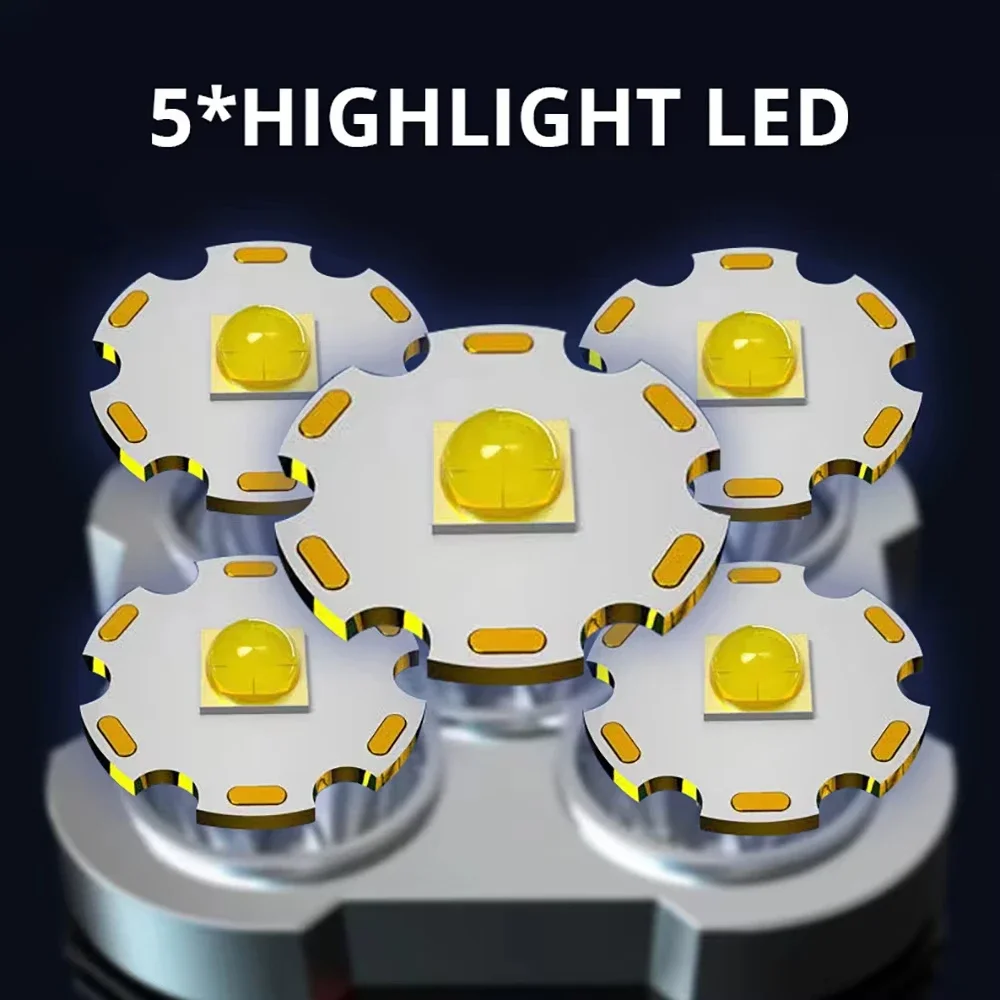 5 LED High Power Led Flashligh - Outdoor Camping Adventures avis et prix