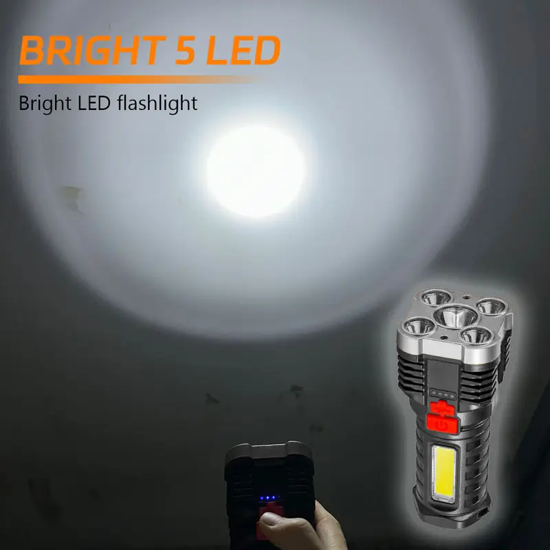 5 LED High Power Led Flashligh - Outdoor Camping Adventures avis et prix