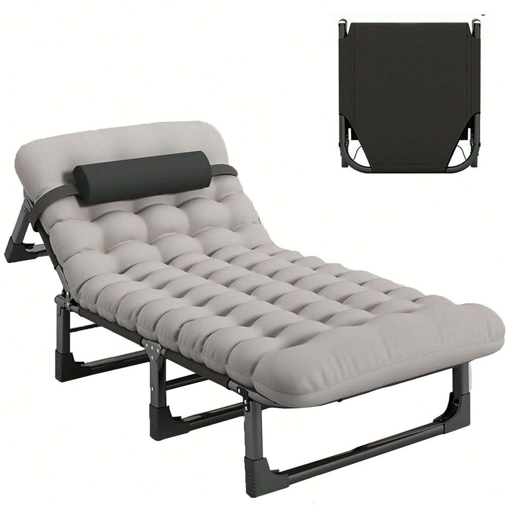 Cot, 4 Positions Adjustable Re - Outdoor Camping Chairs Folding avis et prix