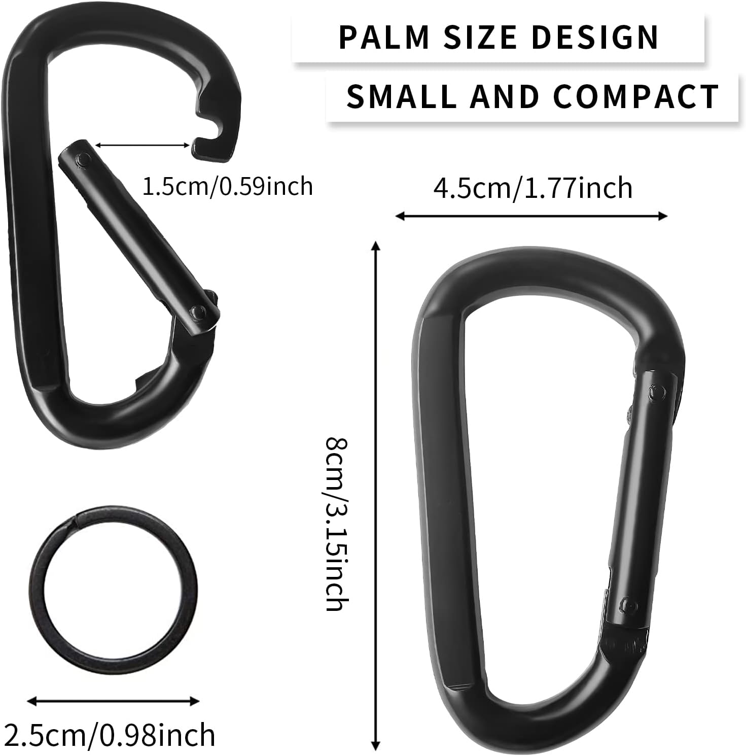 Carabiner Clip, 3