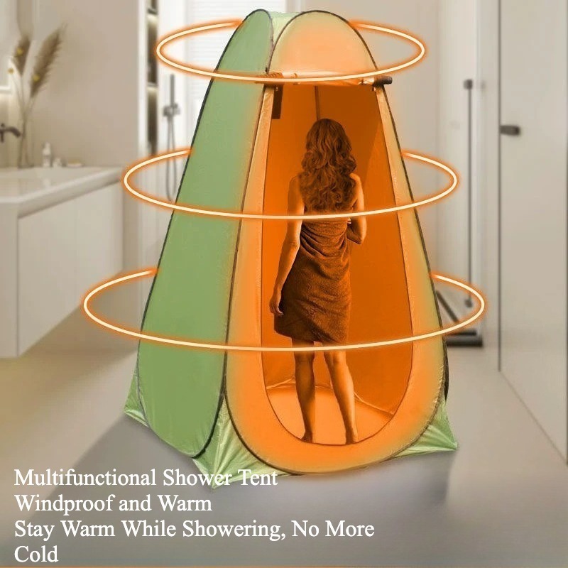 Upgraded Portable Pop Up Showe - Outdoor Camping Toilet Tent avis et prix