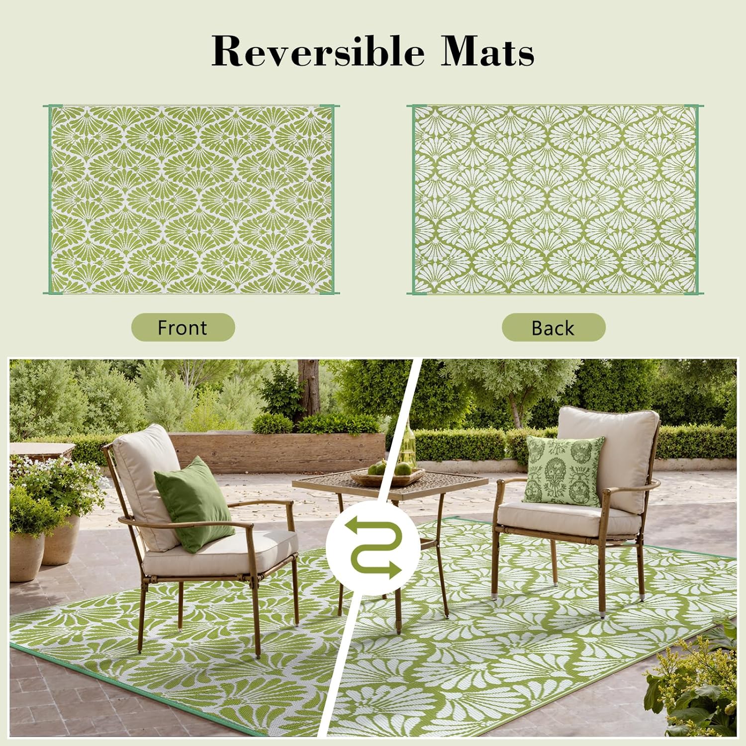 Plastic Outdoor Rug 8x10 Water - Outdoor Camping Rugs 8X10 avis et prix
