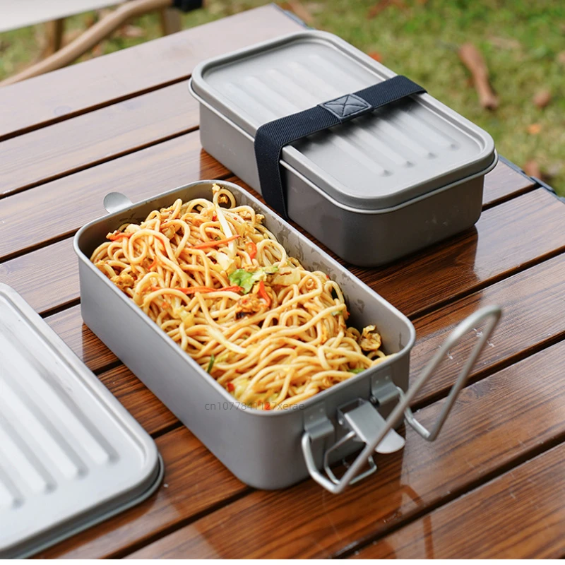 Outdoor Pure Titanium Square L - Outdoor Camping Meals avis et prix