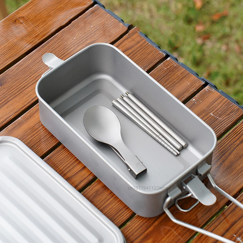 Outdoor Pure Titanium Square L - Outdoor Camping Meals avis et prix