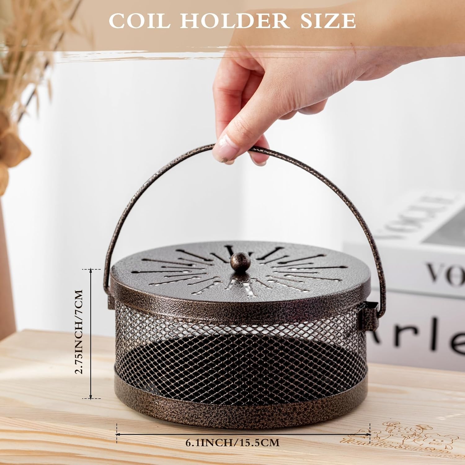 4-Pack Mosquito Coil Holder, P - Outdoor Camping Burner avis et prix