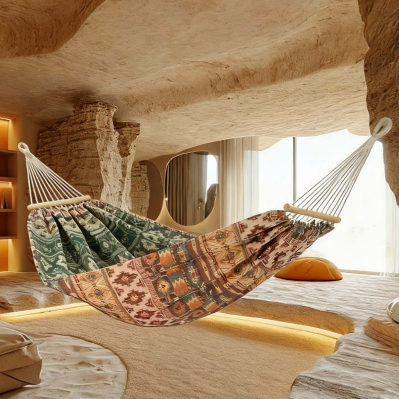200X150cm Jacquard Retro Doubl - Camping Hammock avis et prix
