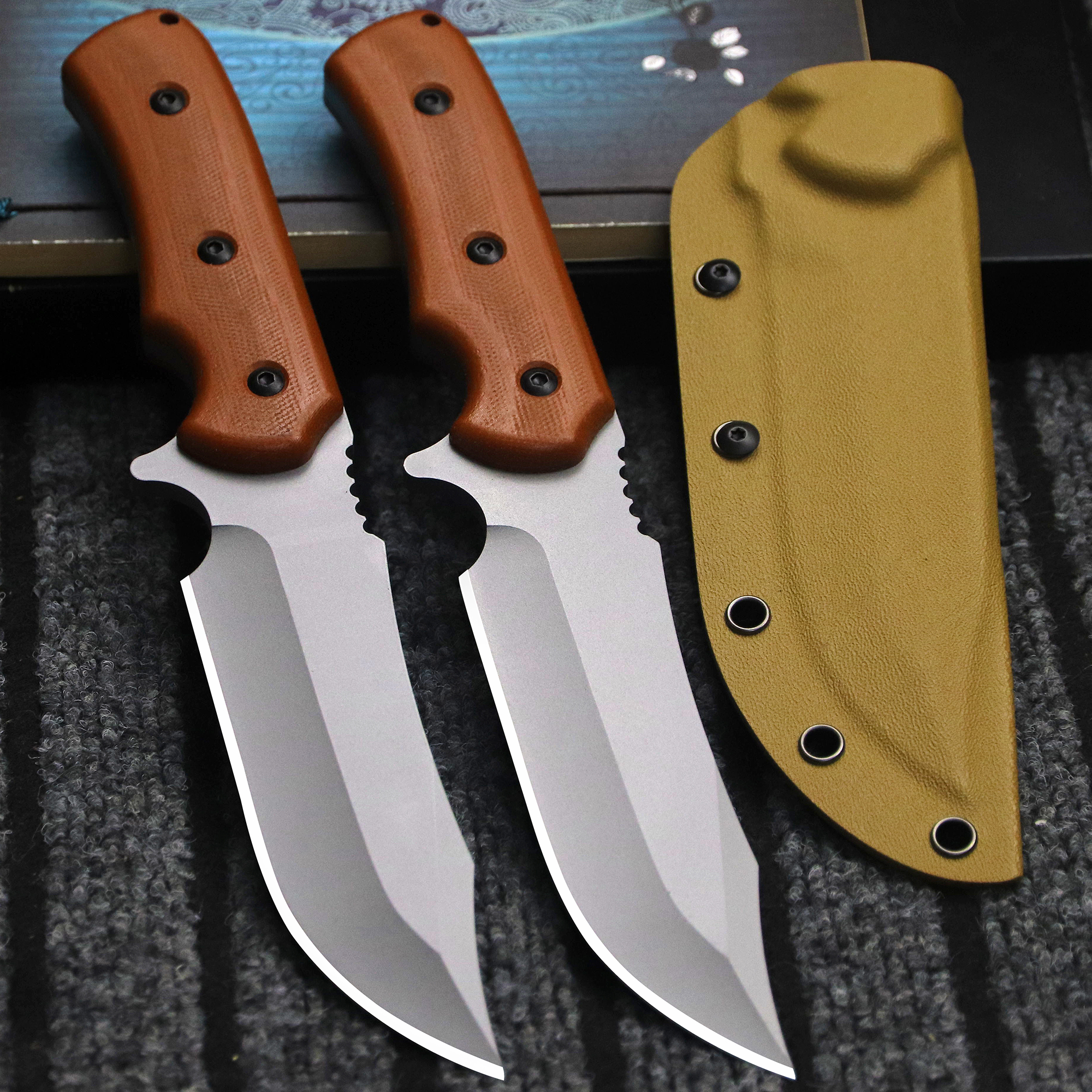 BA-KOR USA 9CR18MOV steel full - Outdoor Camping Usa avis et prix