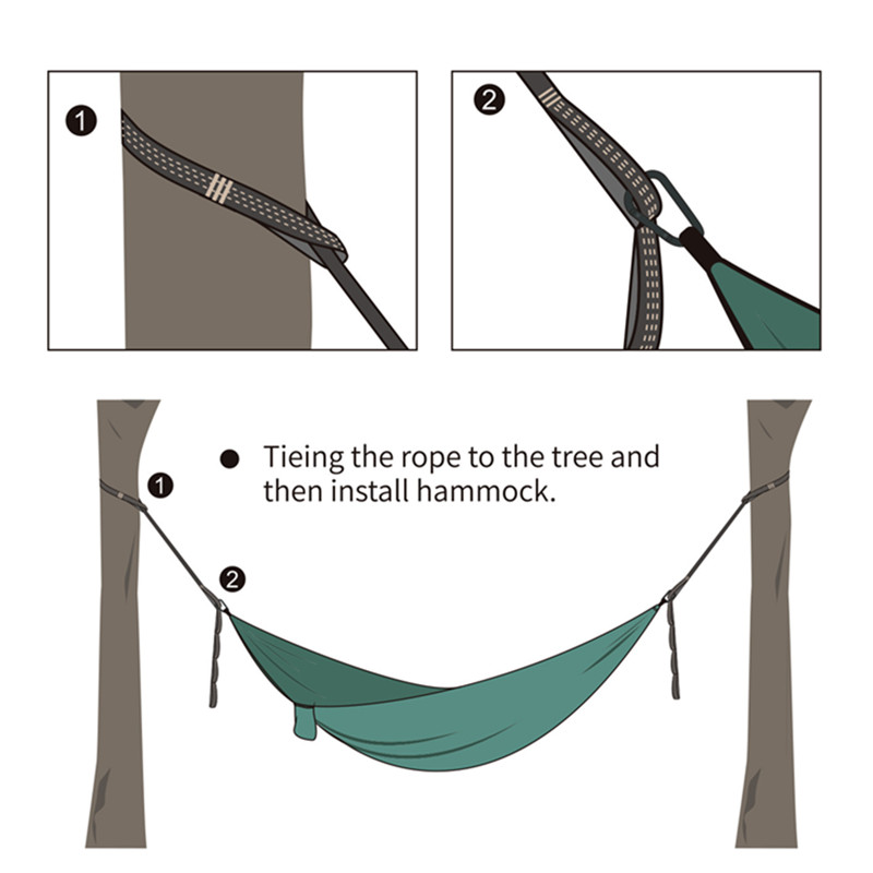 2pcs Hammock Straps High Load  - Camping Hammock avis et prix
