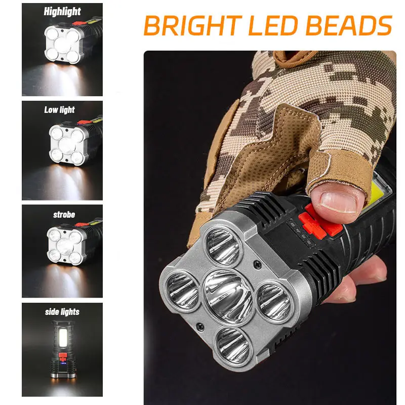 5 LED High Power Led Flashligh - Outdoor Camping Adventures avis et prix