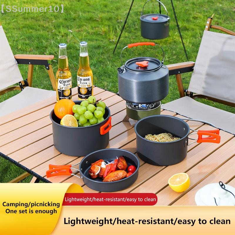 【SSummer10】Camping Aluminum Po - Outdoor Camping Dining Set avis et prix