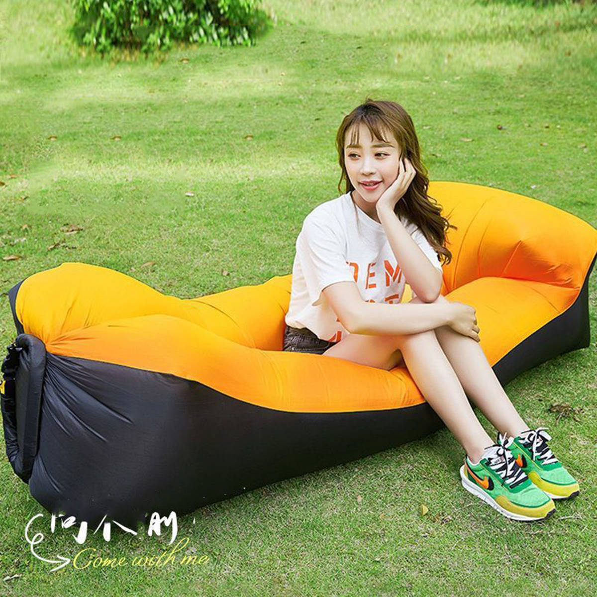 Portable Inflatable Bed, Outdo - Outdoor Camping Carpet avis et prix