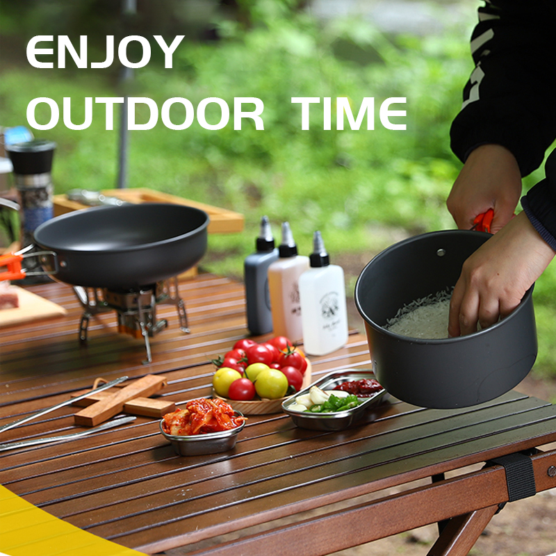 Camping Cooking Set, Outdoor K - Outdoor Camping Dining Set avis et prix
