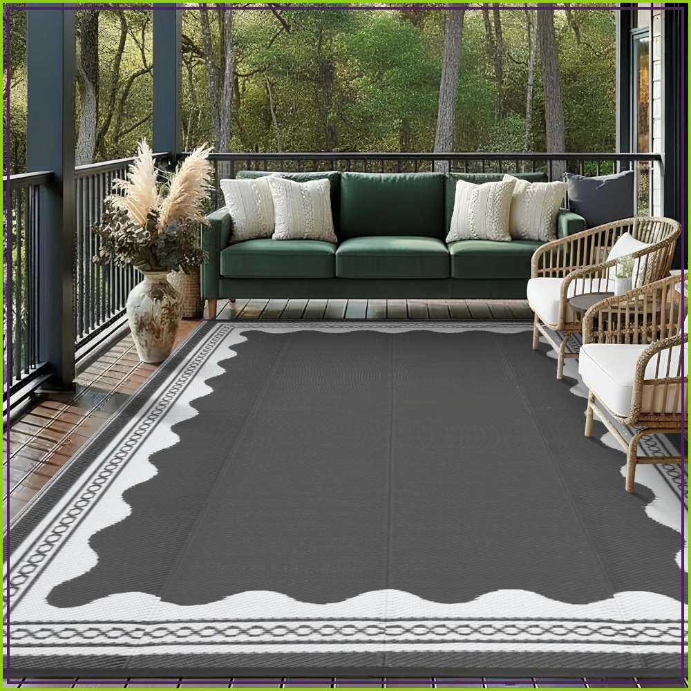 10x14 Outdoor Rug Reversible W - Outdoor Camping Carpet avis et prix