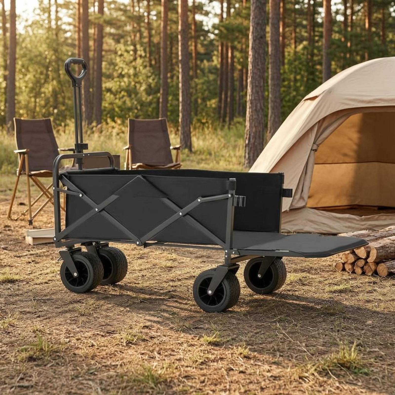 Foldable Camping Wagon Reinfor - Jinli Outdoor Camping avis et prix